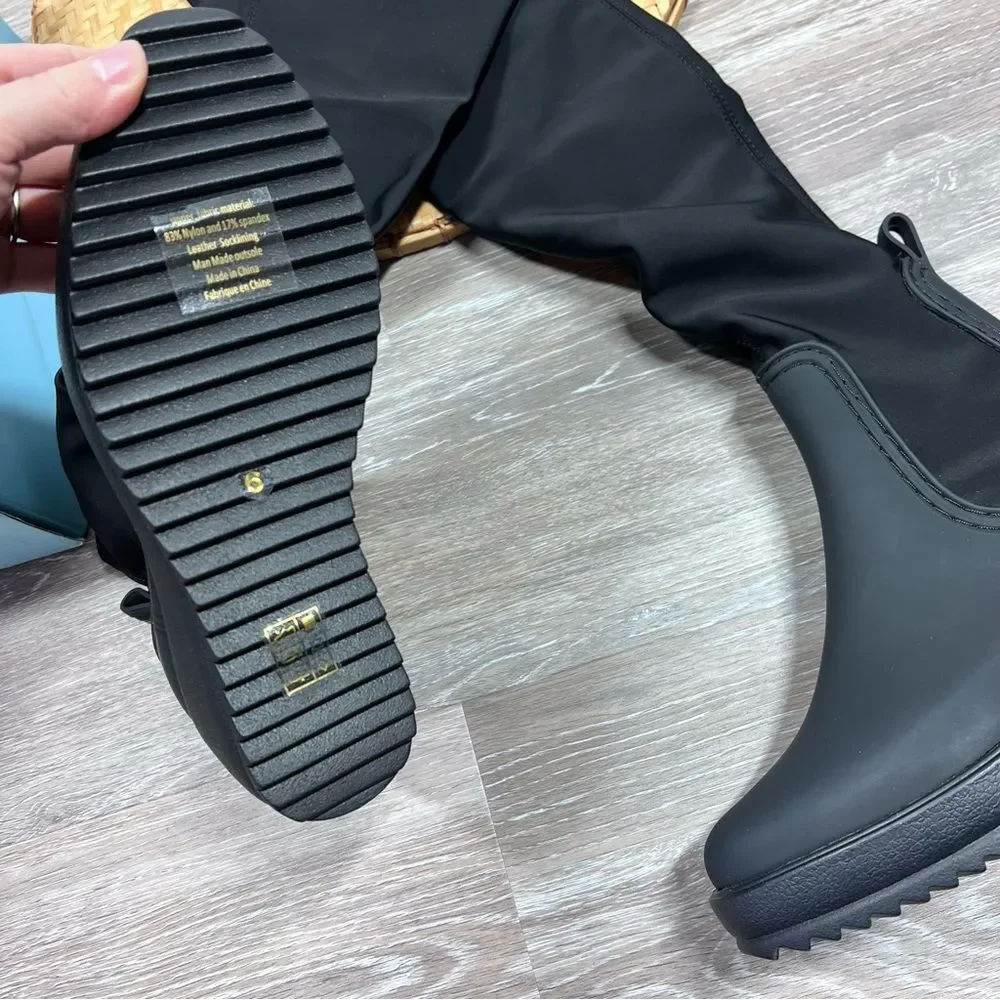 Jeffrey Campbell monsoon‎ boots new in box otk rain boots women’s size 6